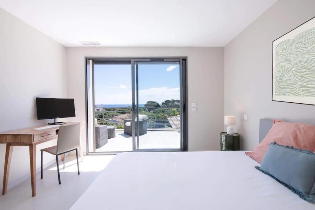 Villa L, Vue Mer, 10 Min A Pied Sainte-Maxime